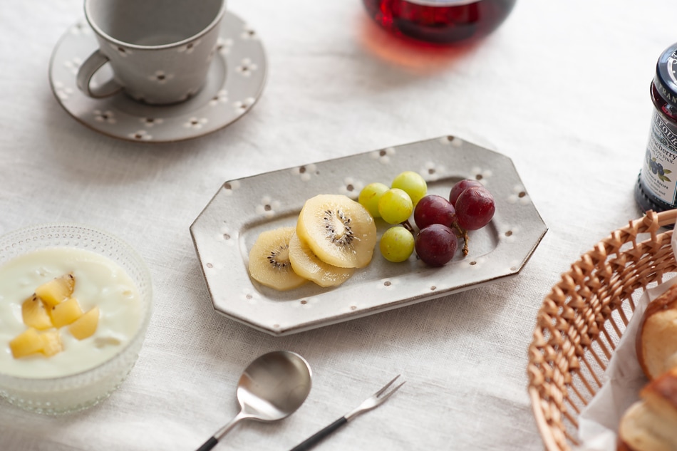 お一人様4個まで】デイジー／DAISY 長角皿（葛西国太郎） フリー