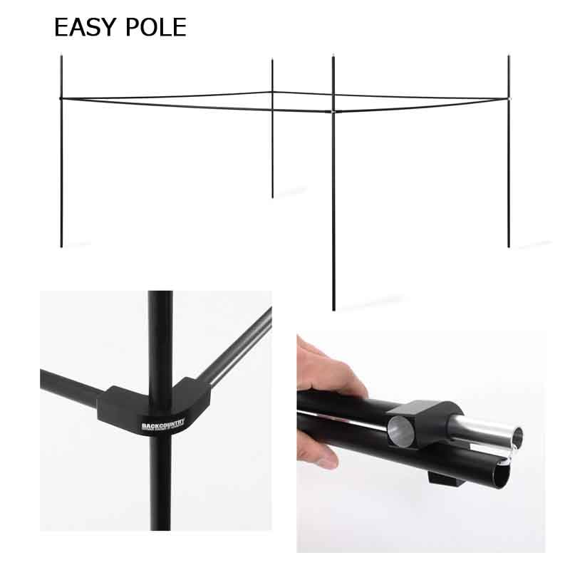 BackCountry 320 shelter Ultimate SE ＆ Easy Pole セット バック