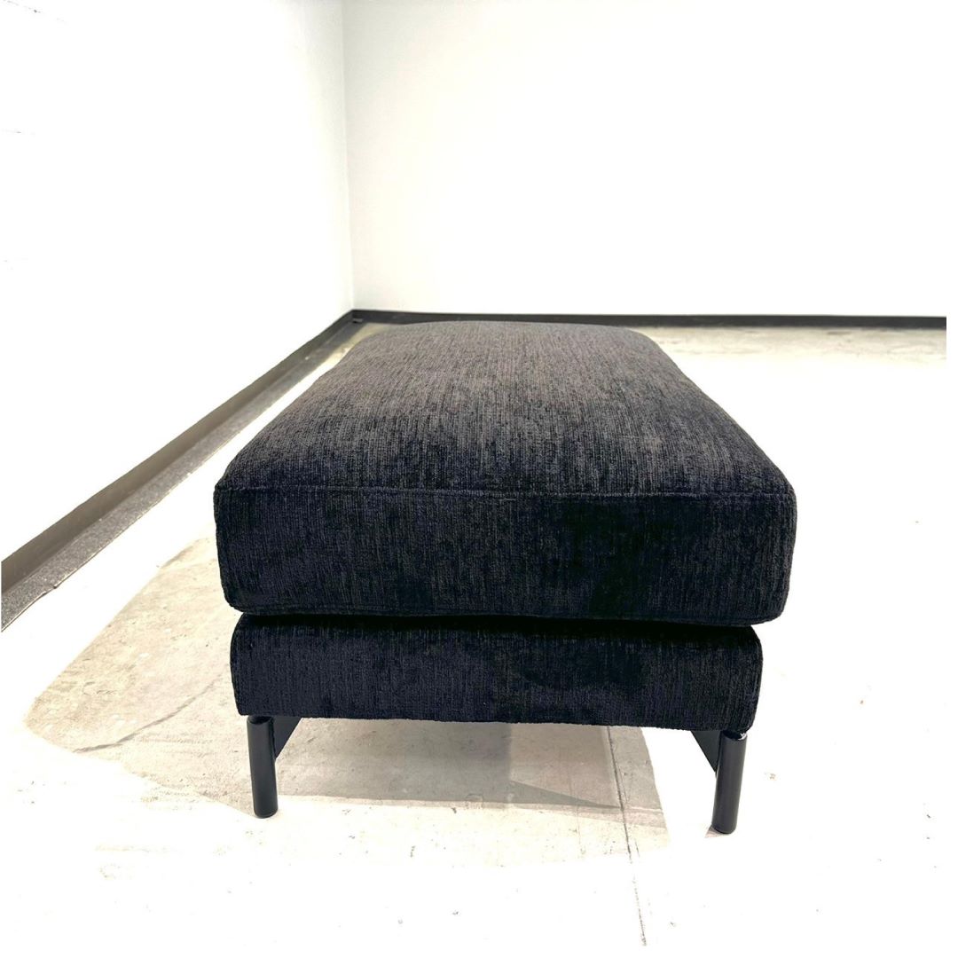 スツール FLORENCE(フローレンス) グレー・ブラックファブリック