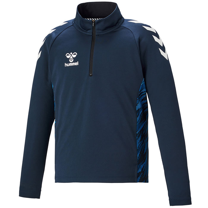 ヒュンメル ジュニア トレーニング ハーフジップトップ hummel
