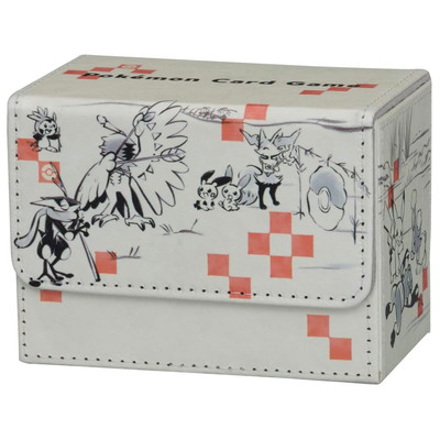 ポケモンカードゲーム フリップデッキケース ぽけもん戯画【宅配便のみ