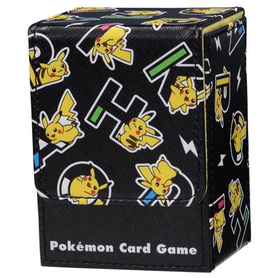 ポケモンカードゲーム フリップデッキケース PIKAPIKACHU BK【宅配便