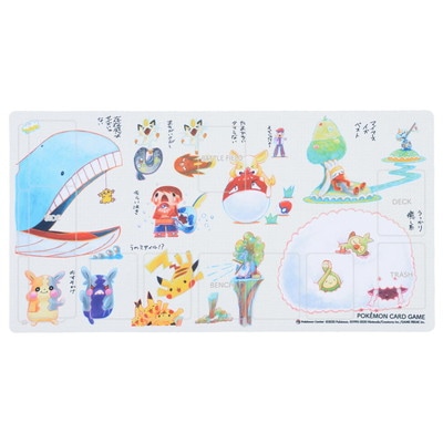 ポケモンカードゲーム ラバープレイマット 「じゃない」ポケモン