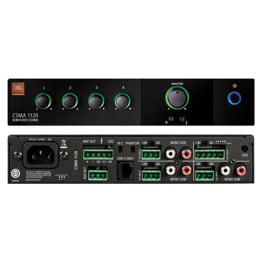 JBL PROFESSIONAL CSMA 1120 ミキサー内蔵パワーアンプ Hibino.com