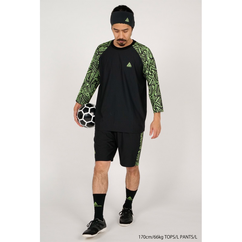 ルースイソンブラ/LUZ e SOMBRA 七分袖プラクティスシャツ/LTT NJ