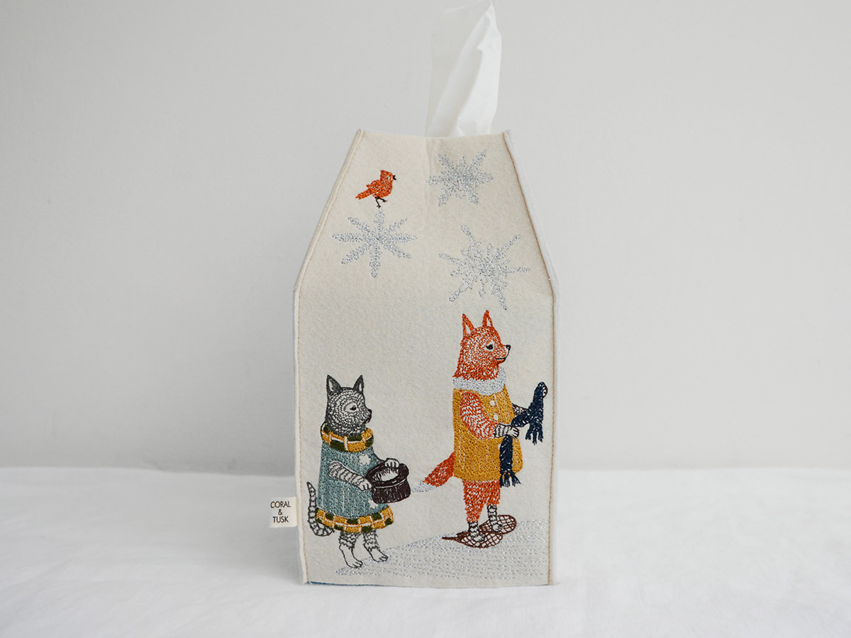 Coral& Tusk コーラル&タスク ティッシュボックスカバー 【公式通販】