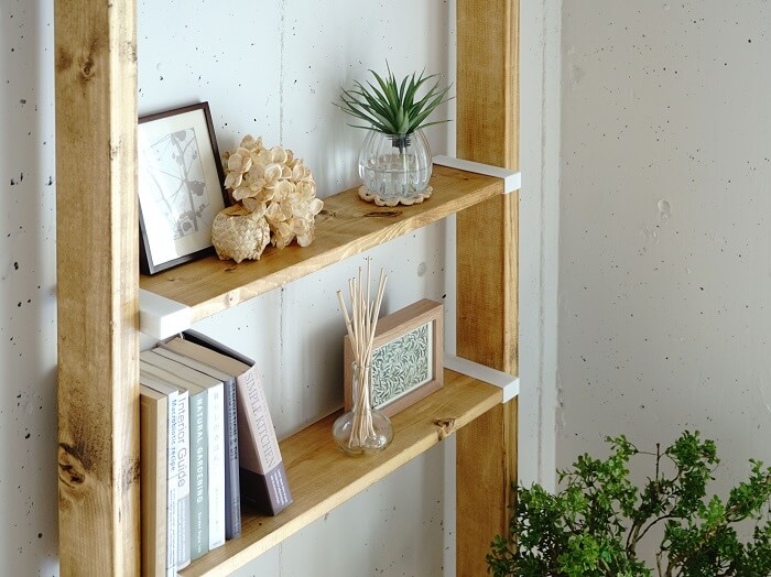 ラブリコに新パーツ！あと付けできて奥行広々な「ワンバイ材用の棚受