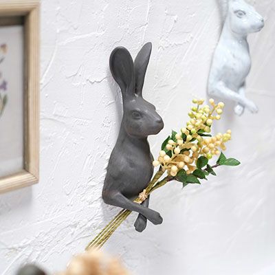 かわいい(次回入荷未定)YARNNAKARN(ヤナカーン) ラビットウォールデコ