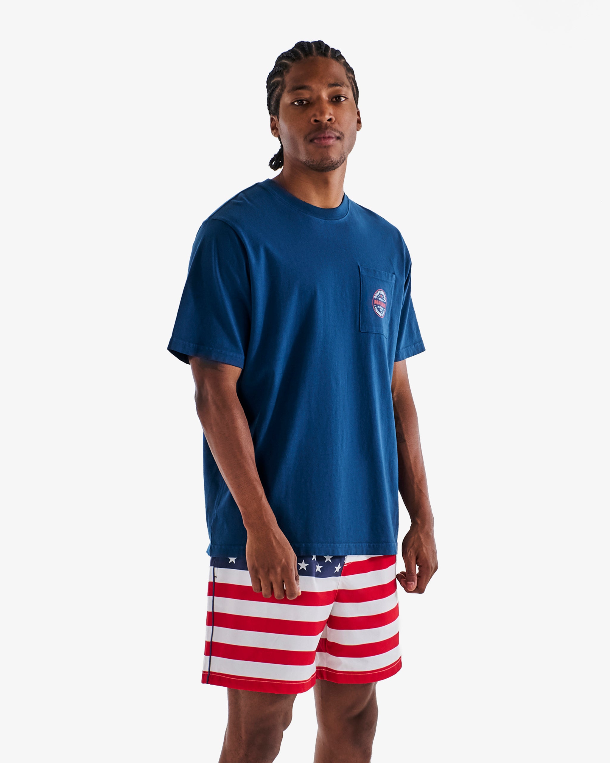EAGLE BUCKETS POCKET TEE – Malbon