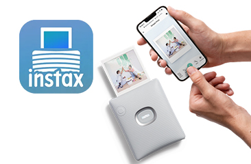 スマートフォン用プリンター “チェキ” INSTAX SQUARE Link アッシュ