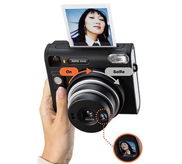 チェキスクエア” INSTAX SQUARE SQ40 ブラック | フジフイルムモール