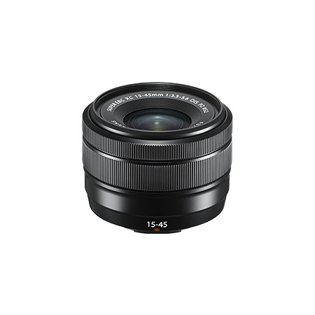 フジノンレンズ XC15-45mmF3.5-5.6 OIS PZ ブラック: レンズ