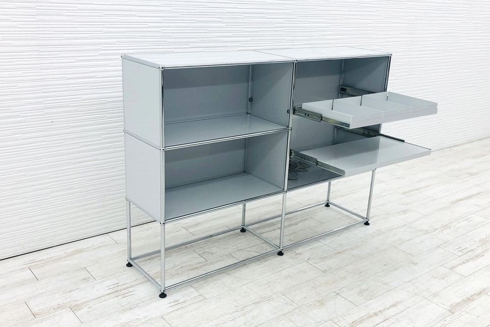 USM Haller ハラーシステム book stand 色：ライトグレー USM Haller