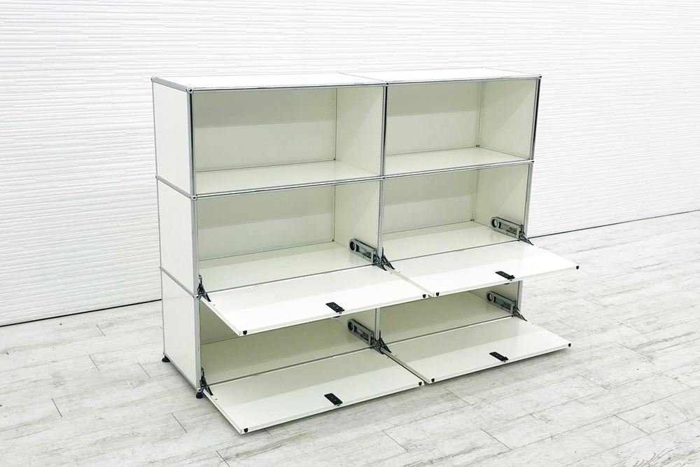 USMハラー ハラーシステム シェルフ USM Haller キャビネット 2連3段