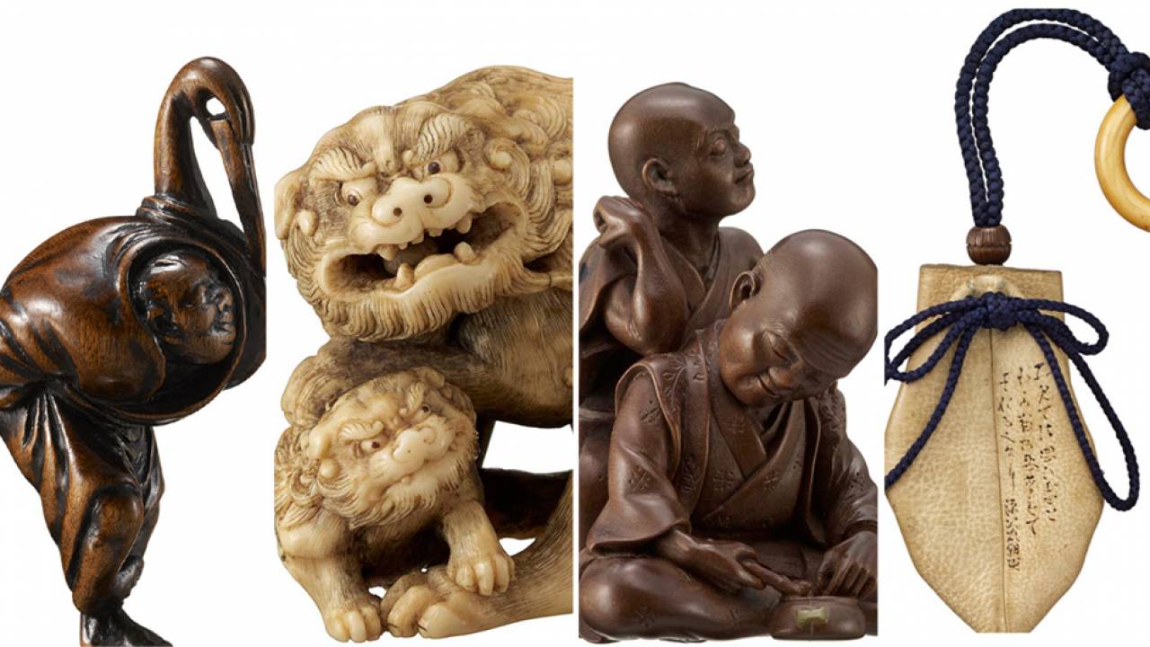 コレクター魂を揺さぶる！450点以上の根付や印籠が集結する「細密工芸
