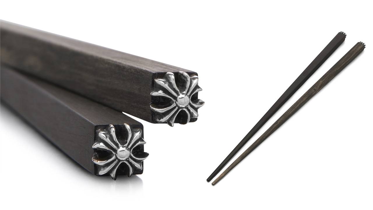 シルバーアクセサリーの「クロムハーツ」からなんと”お箸”が発売！お