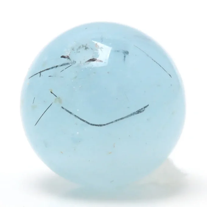 掘り出し物発見！！トルマリンインシャイニングアクアマリンのビーズ