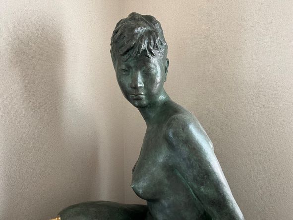 彫刻（等身大ブロンズ像）長嶋茂雄 | 相模原 / 古美術マゼンタ