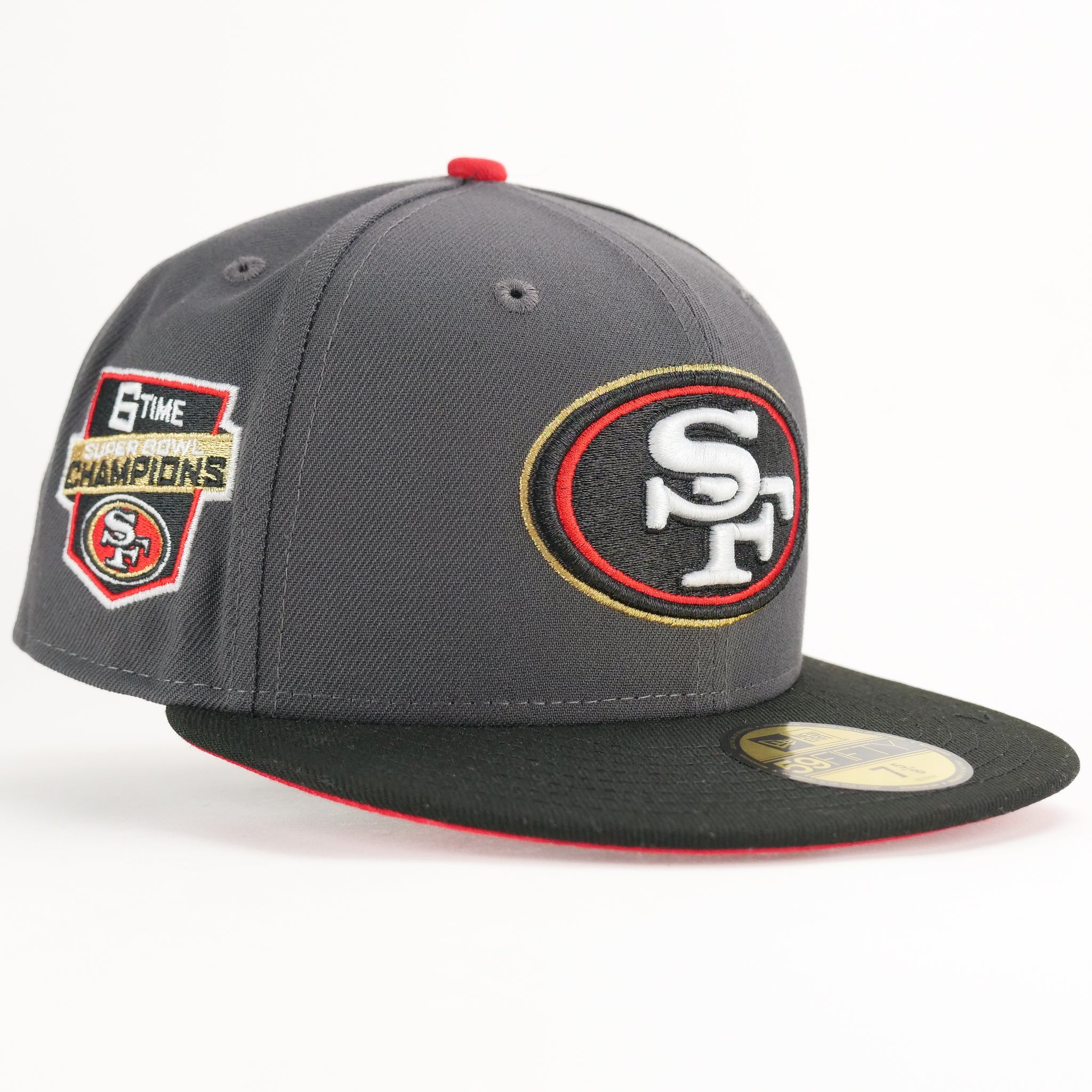 New Era NFL Custom Exclusive Fitted San Francisco 49ers (6 Time