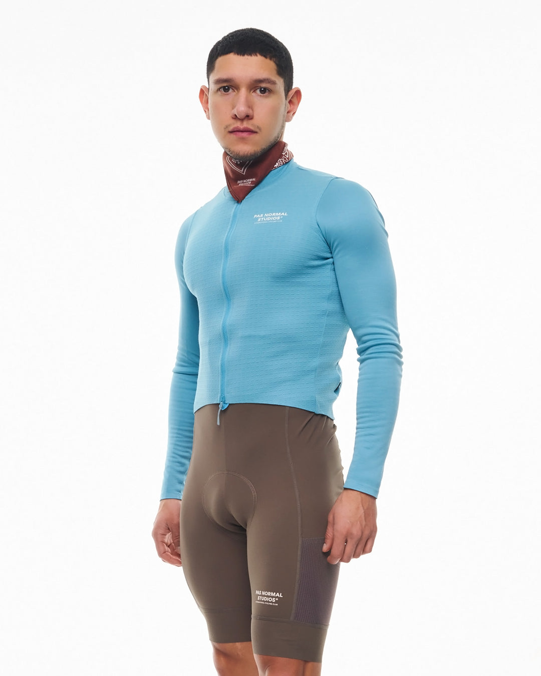 Pas Normal Studios | Men's Escapism Wool Long Sleeve Jersey | MAGNET