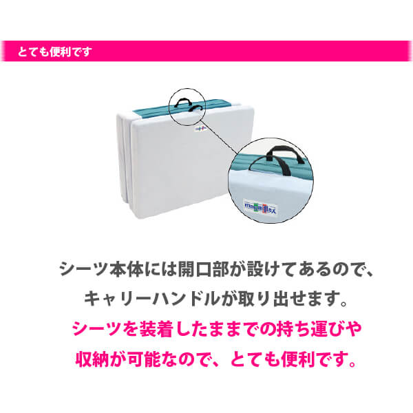 マニフレックス オートマBOXシーツ 三つ折り専用【送料無料