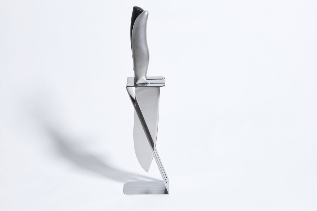 ステンレス製包丁スタンド5 / knife stand 5【TETUTO】