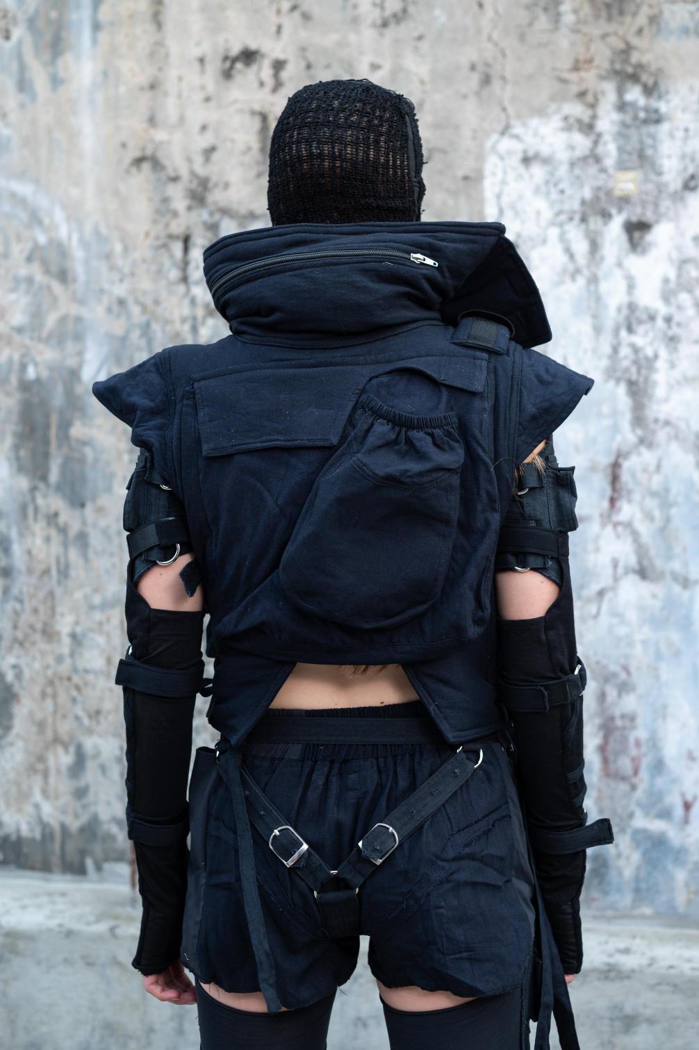 Kijin Tactical Vest | Burning Man Survival Gear | Dystopian Silk