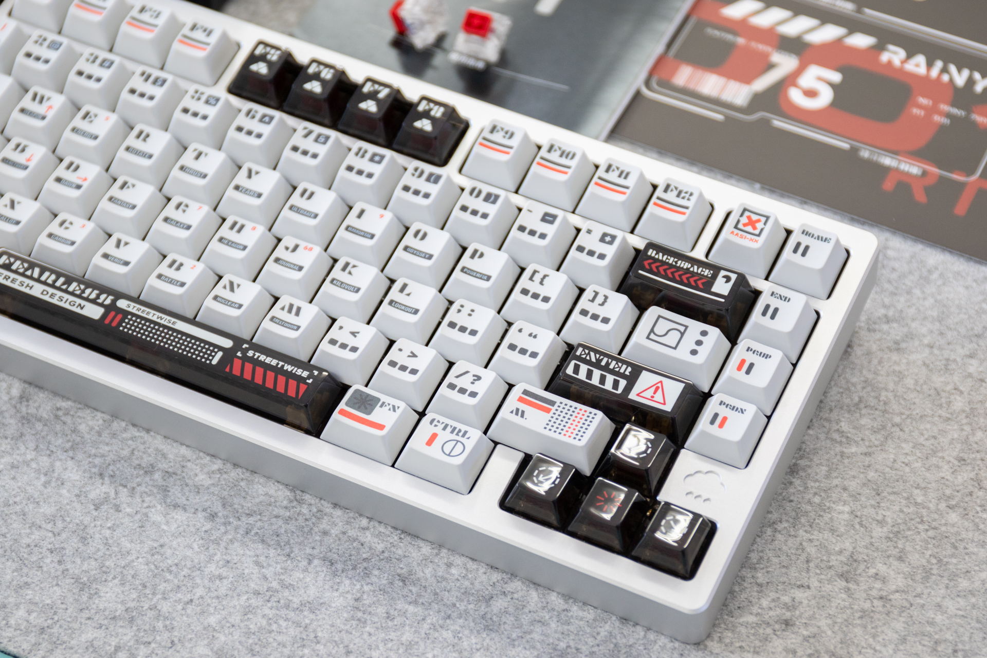 WOBKEY Rainy75 HE/RT【レビュー】トップクラスのラピトリ性能、軽快