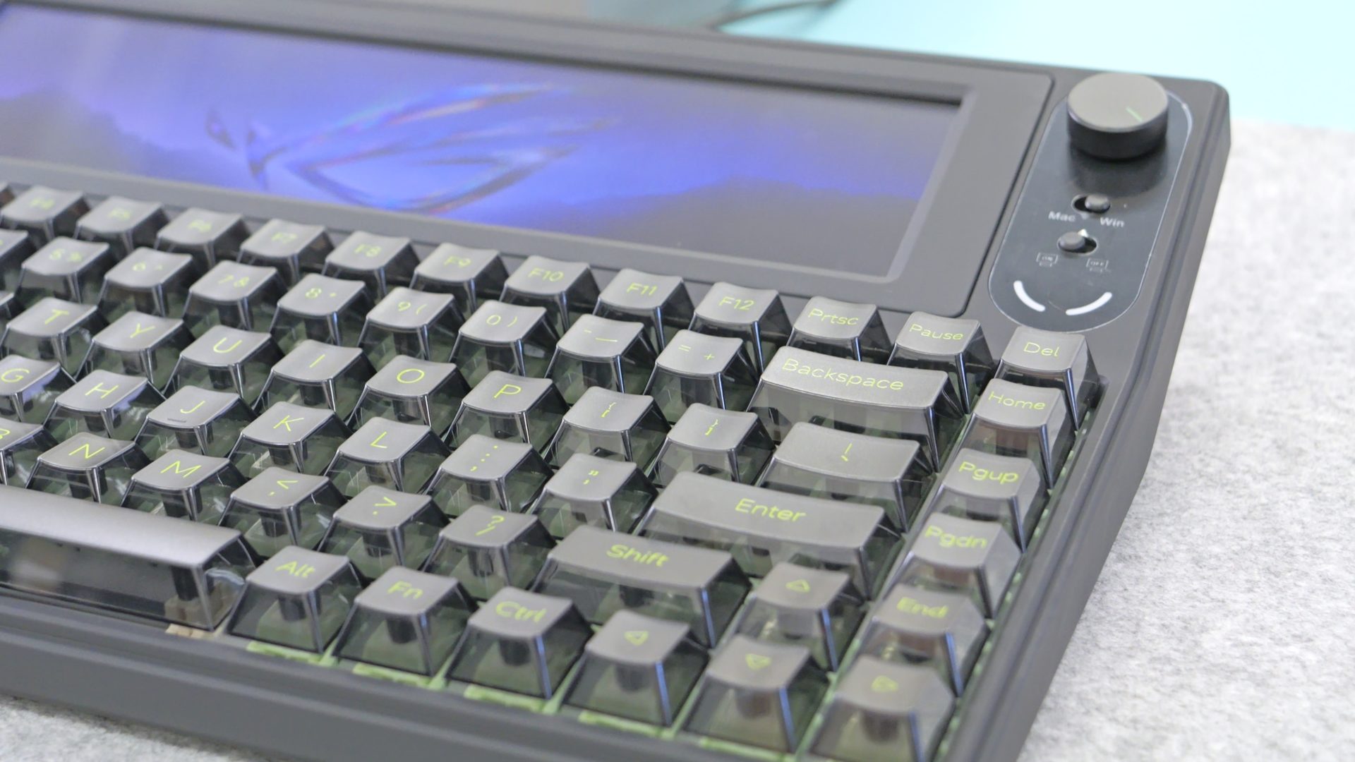 レビュー】AJAZZ AKP846 10.1inchディスプレイ搭載メカニカル