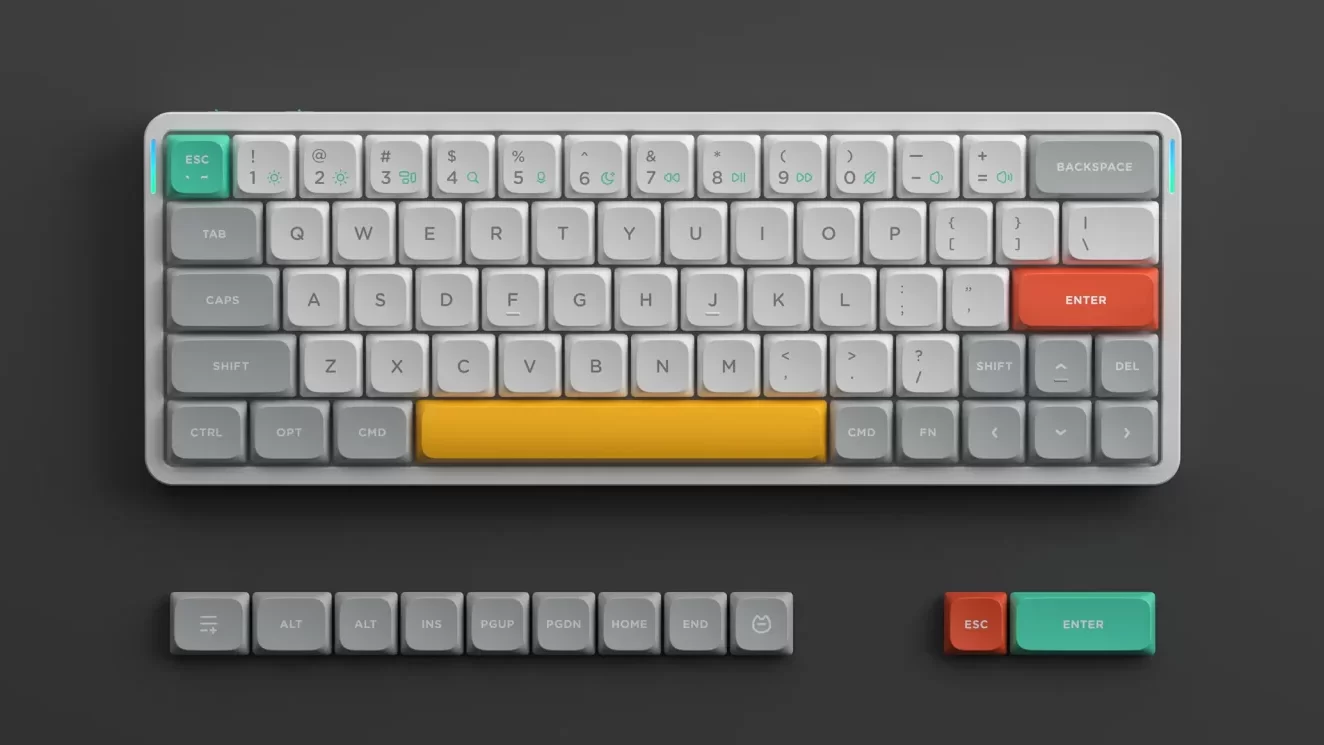 NuPhy Air60 HE【レビュー】ロープロファイル磁気スイッチゲーミング