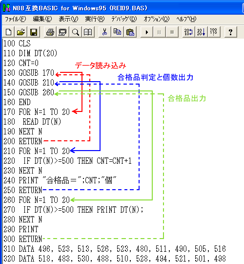 BASICプログラミング