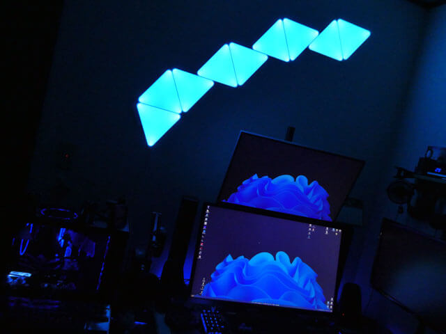 レビューPR】Nanoleaf Shapes トライアングル スターターパック