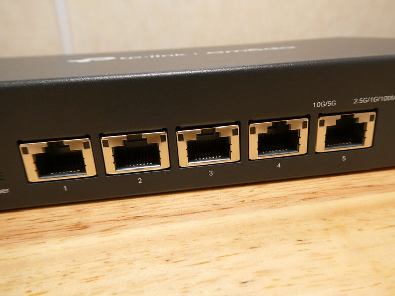 PRレビュー】TP-Link DS105X | Omada 5ポート 10G スイッチ | MASAa.net