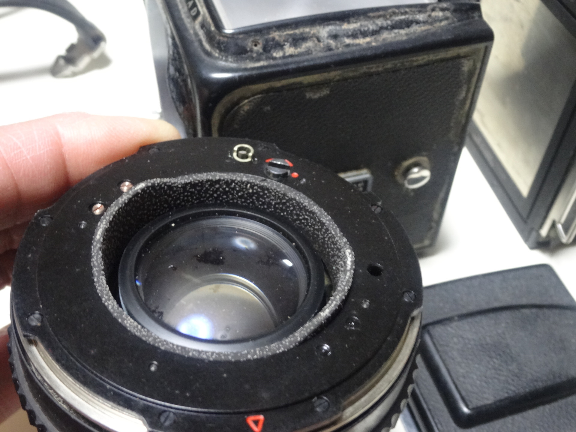 ハッセルブラッド500C/M パーツを分離して点検 : カメラ修理日記