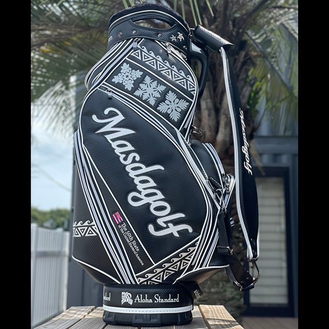 マスダゴルフ』×『アロハスタンダード』9.5型トーナメントバッグ