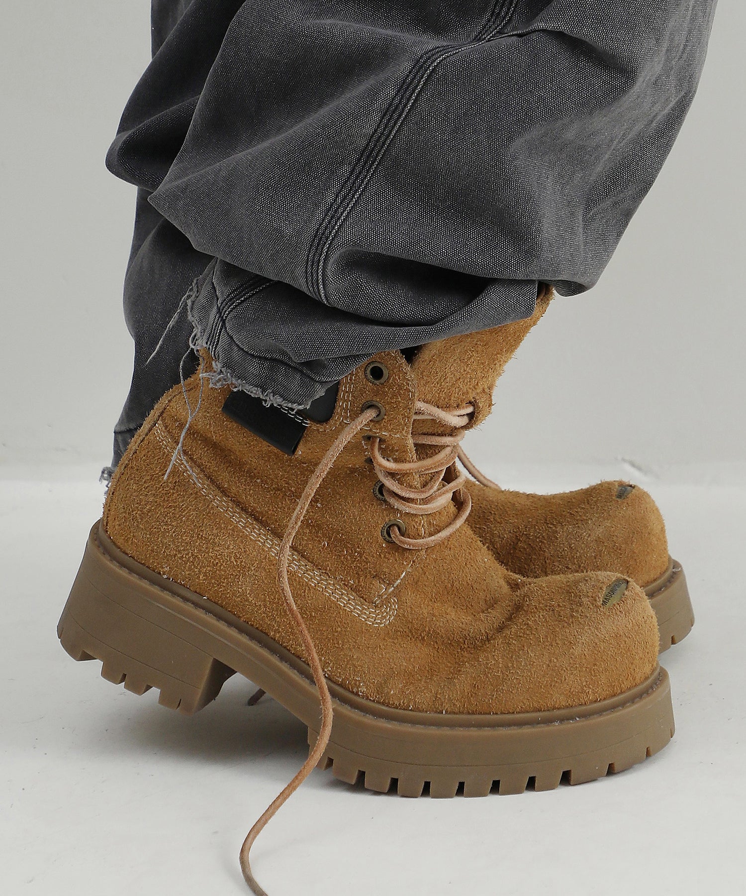 厚底 スエード レースアップブーツ XZ2058 – MASONPRINCE JAPAN OFFICIAL