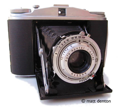 Agfa Isolette II - Matt's Classic Cameras