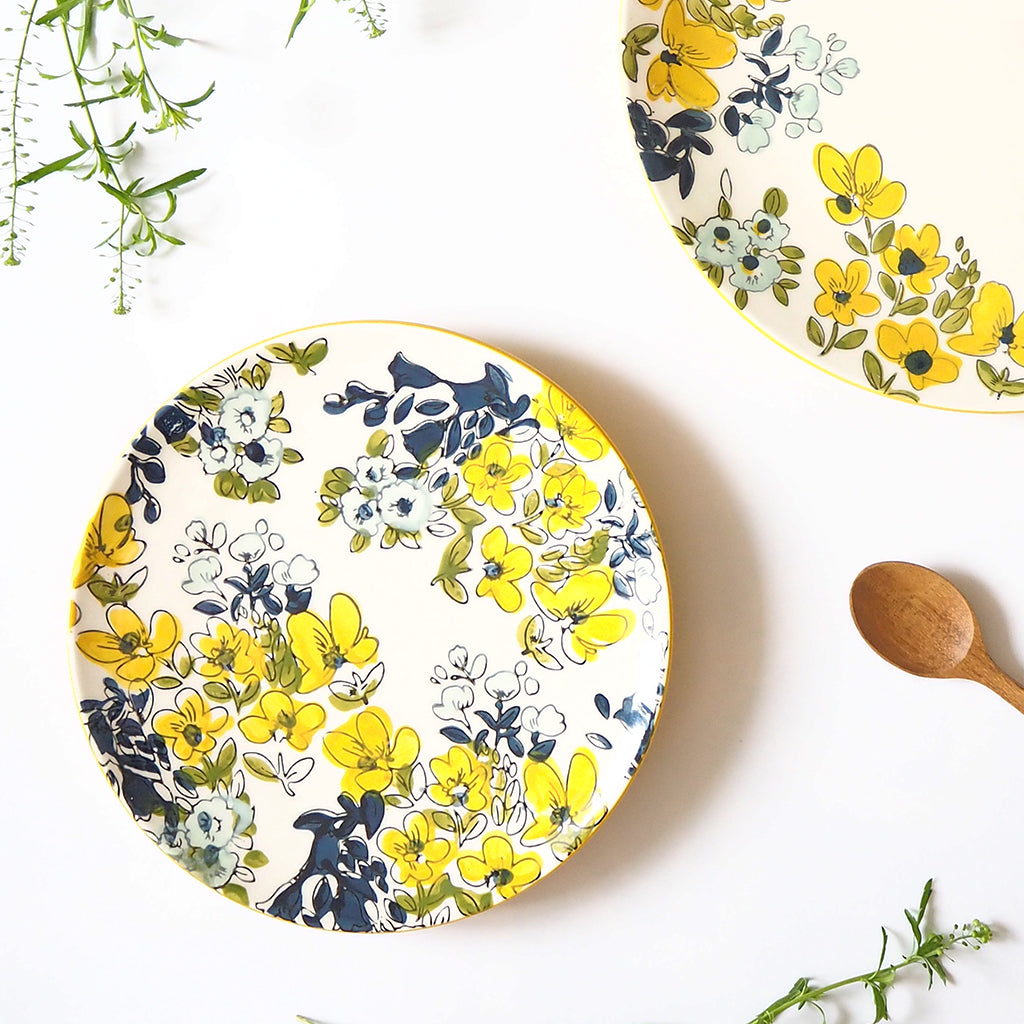 おしゃれな花柄の中皿。北欧風の食器お探しなら┃MAU SAC