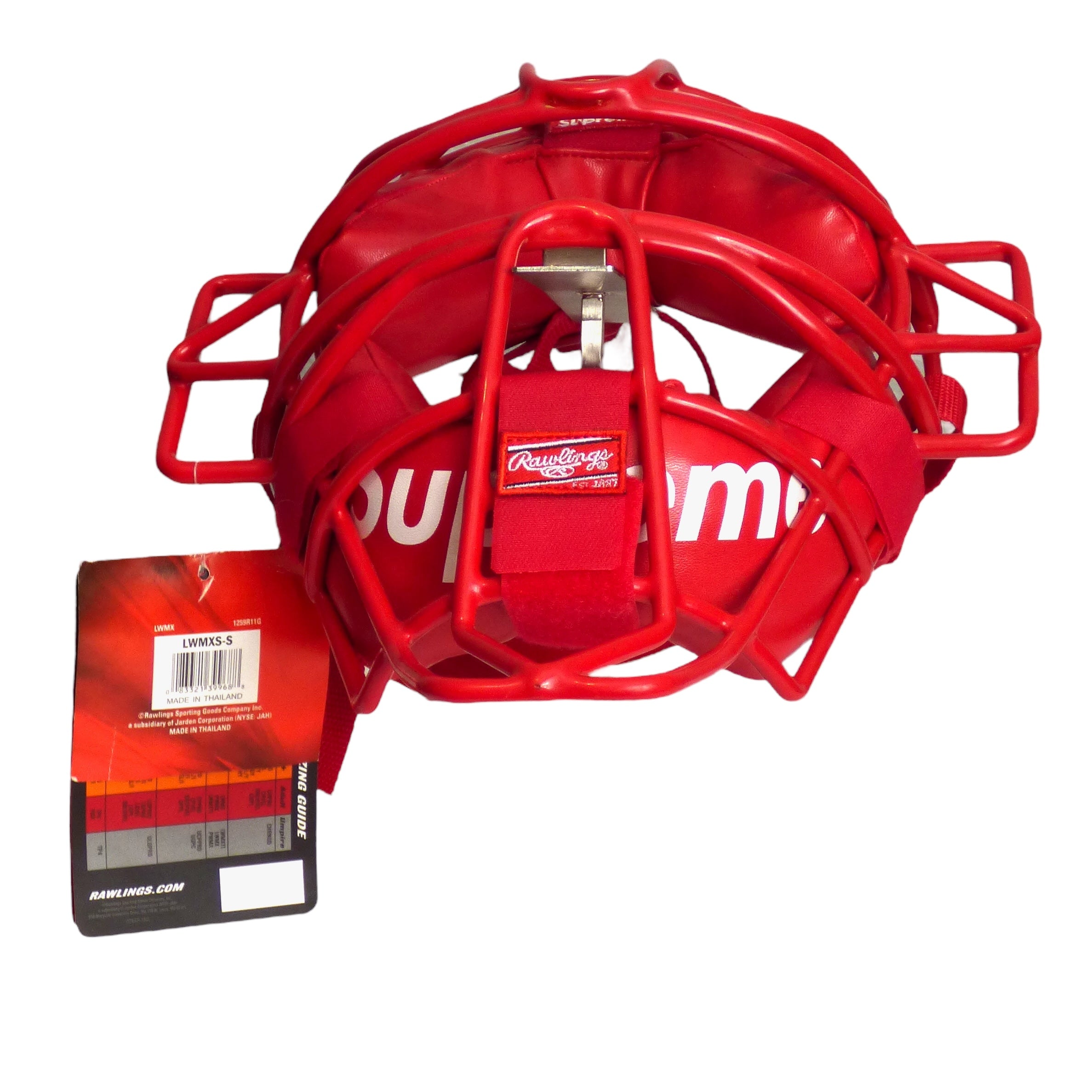 SUPREME x RAWLINGS- NWT 2018 Baseball Catchers Mask – Martini Man