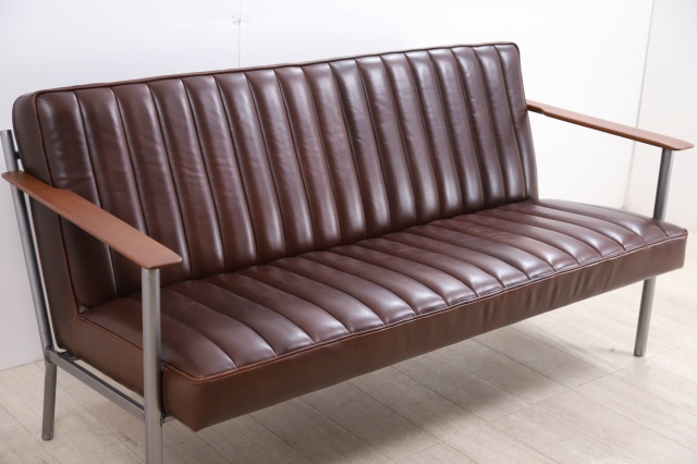 2019/5/15 tabu Leather Works 23万「DINER」3人がけソファ クラッシュ