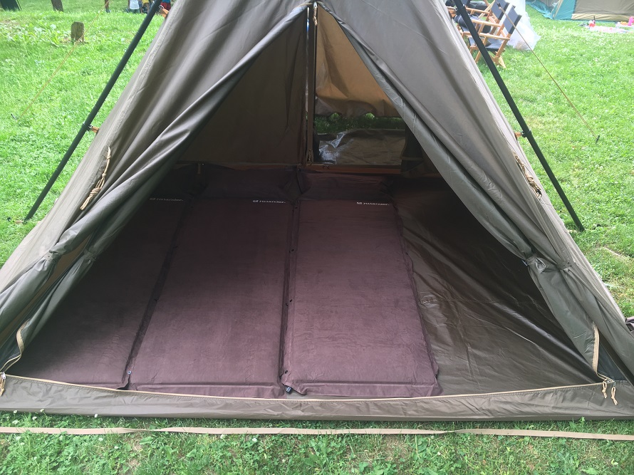 タラスブルバのフォークティピィテントは実際どうよ？使った感想を