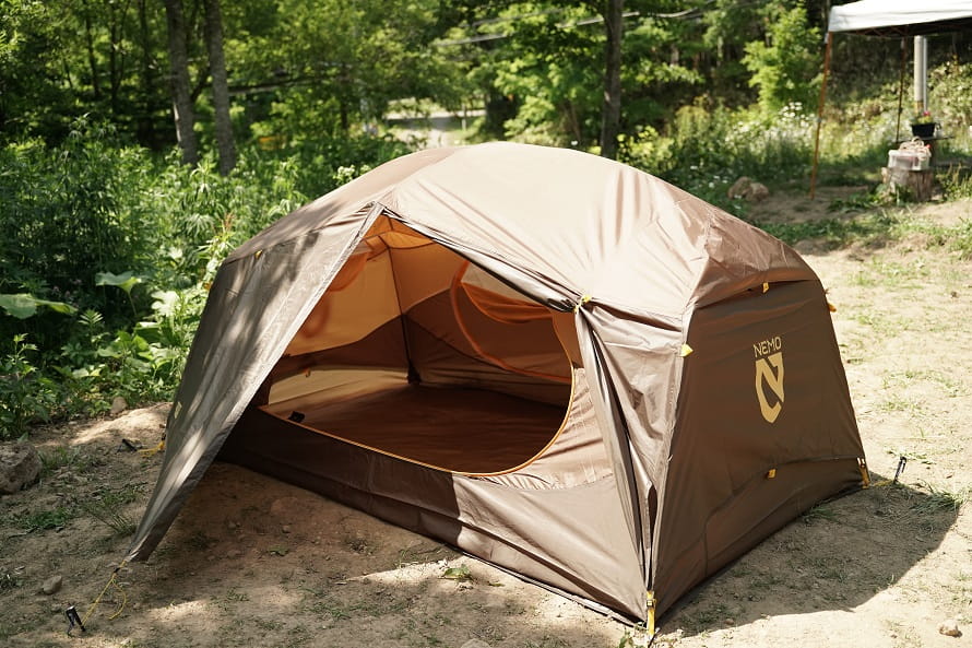 NEMO（ニーモ）オーロラストーム2P購入レビュー！カンガルースタイルOK