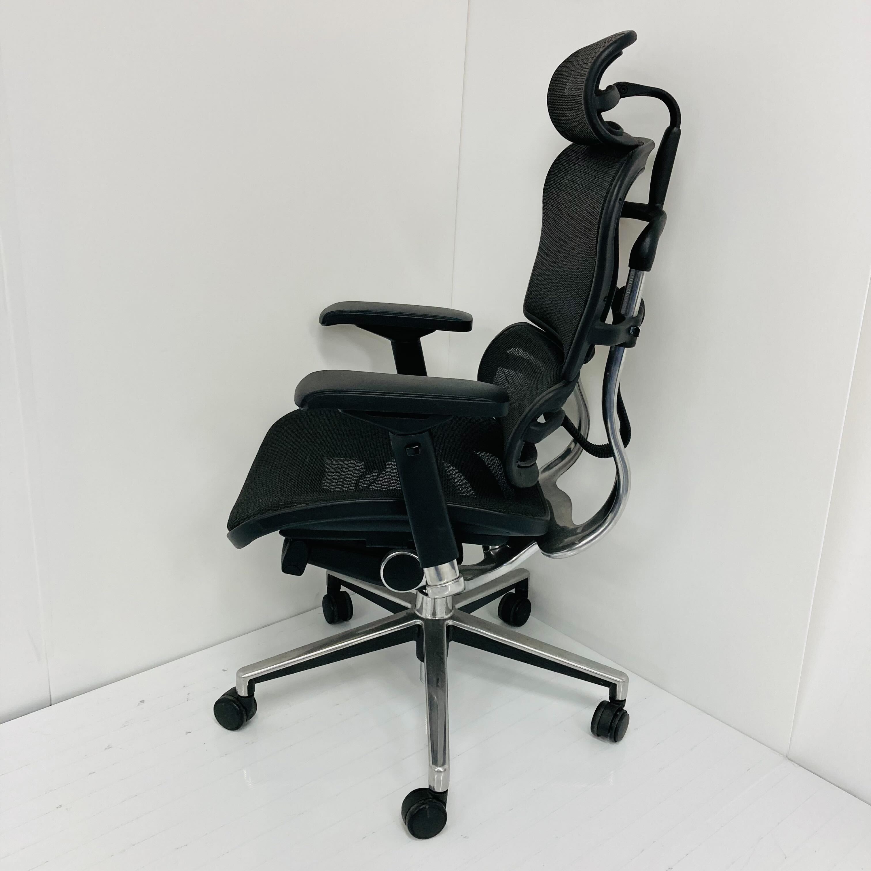 中古傷有】エルゴヒューマンベーシック Ergohuman Basic／ブラック