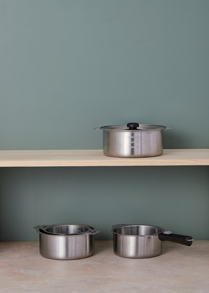 燕三】ハンドル着脱式鍋4点セット: 雑貨｜オンワード公式グルメ通販の