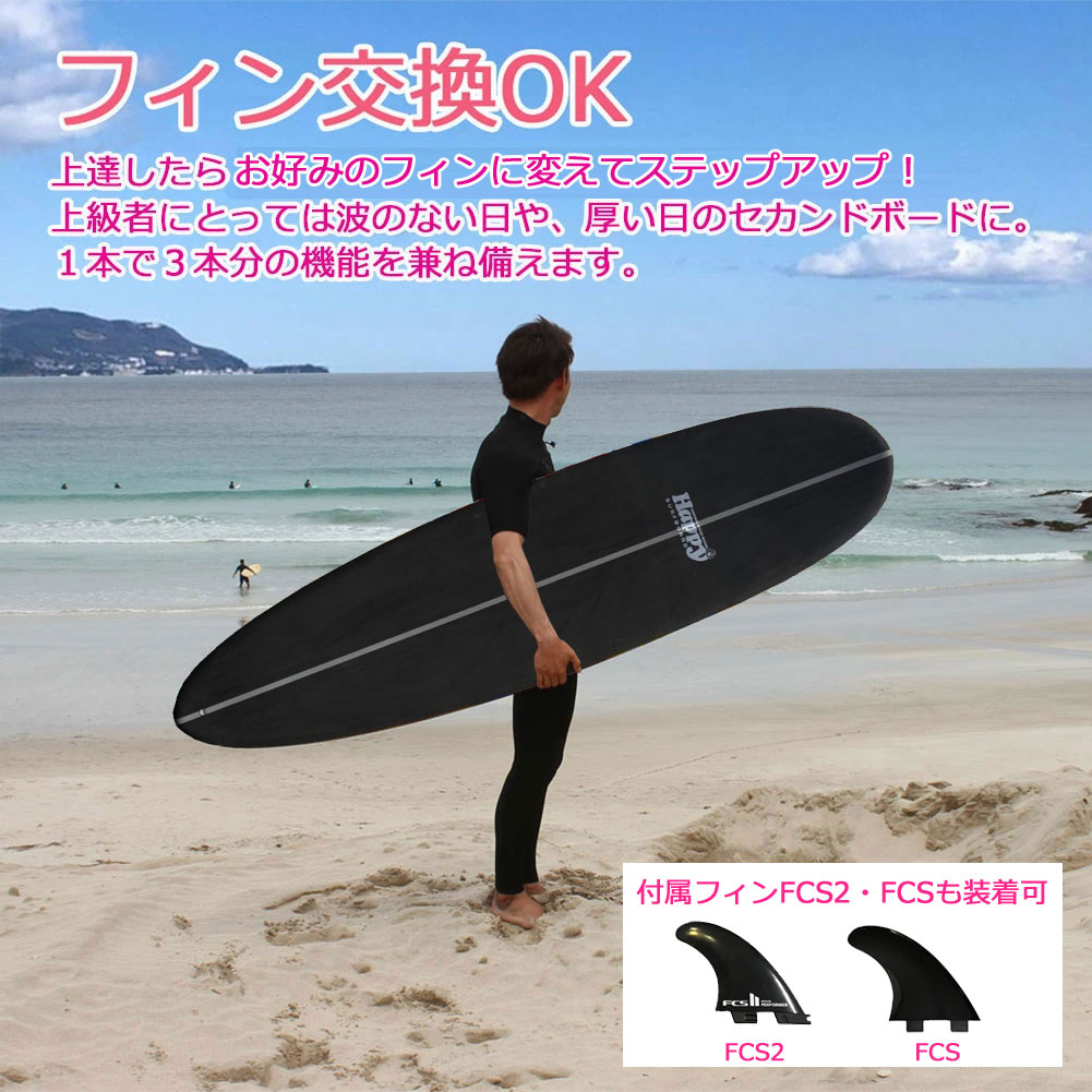 オリジナルHAPPY サーフボード ソフトボード 6'10