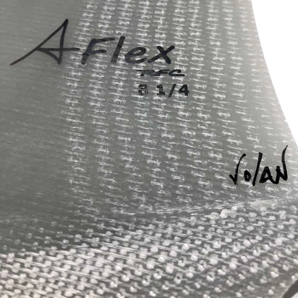 ロングボードフィン シングルフィン Rainbow fin Andreini Flex 8.25