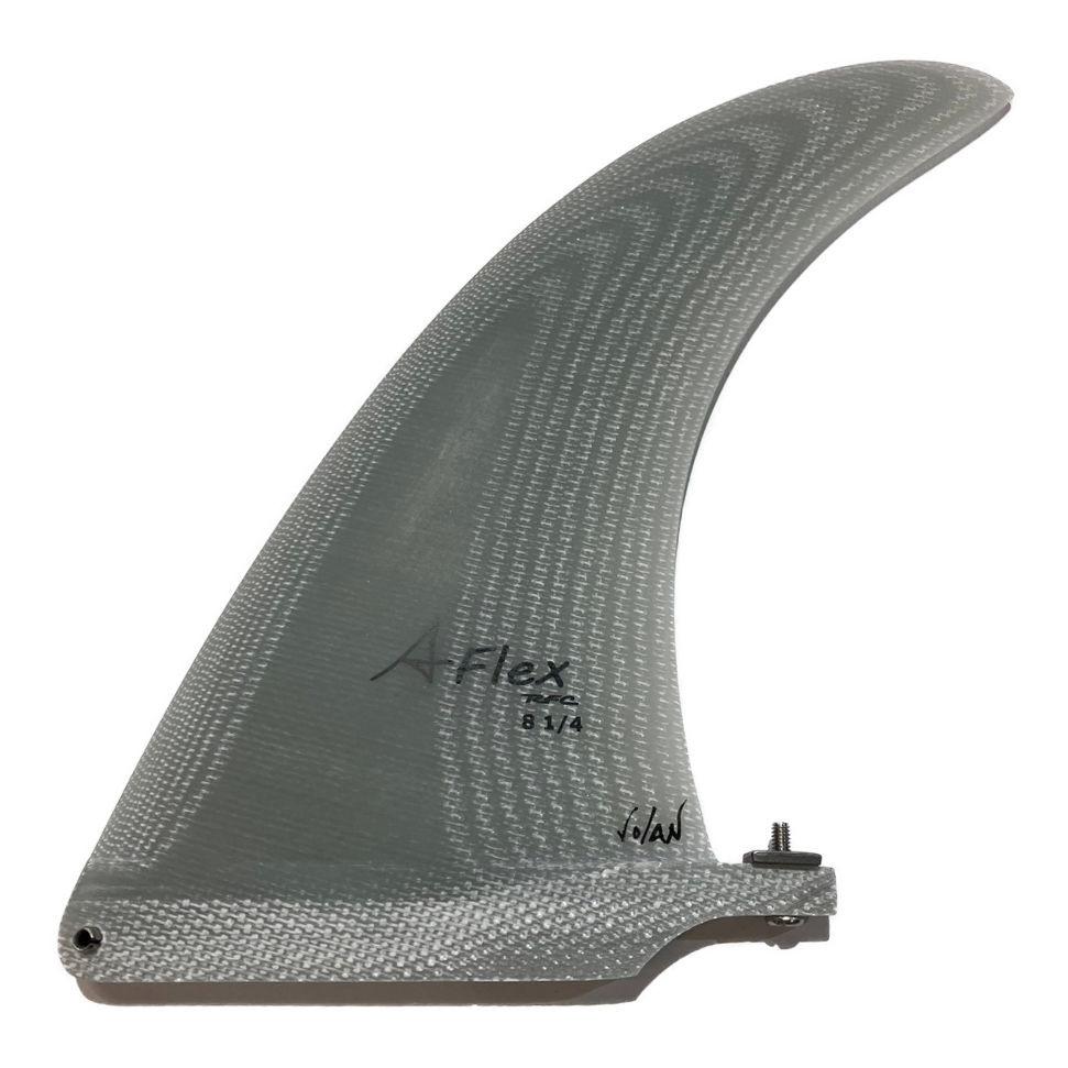 ロングボードフィン シングルフィン Rainbow fin Andreini Flex 8.25