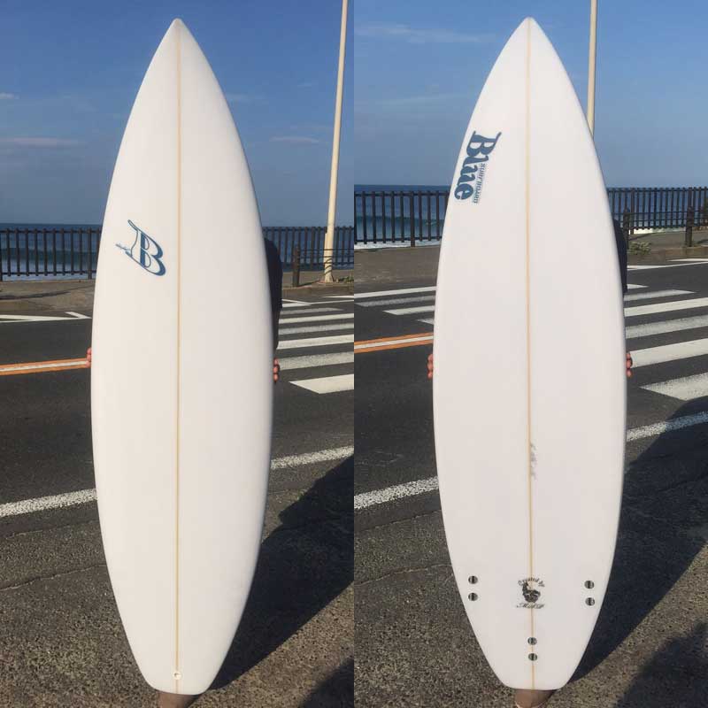 Blue Surfboard ショートボード M－1 6'0 初心者セット フィン デッキ