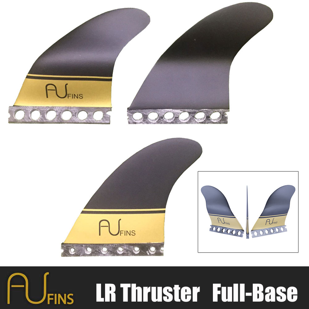 AU FIN エーユーフィン AU LR Thruster グラスフィン ブラック