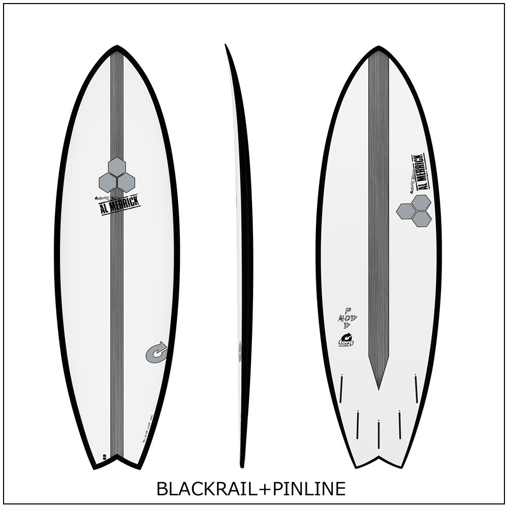 TORQ Surfboard アルメリック ポッドモッド CI-PODMOD-X-LITE 6'6